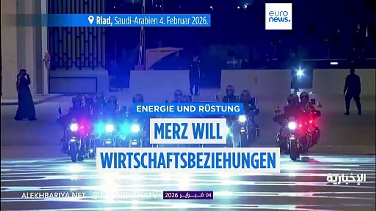 Merz setzt auf Golfstaaten – und kündigt Kurswechsel bei Rüstungsexporten an