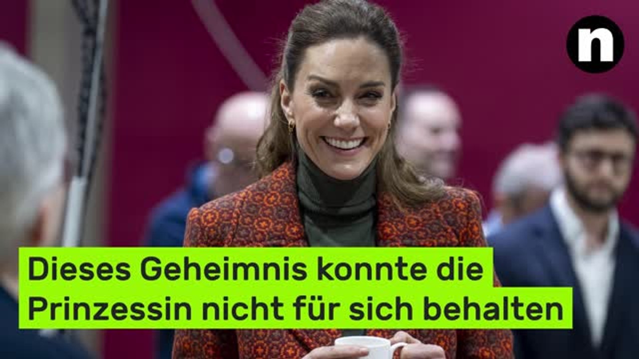 Prinzessin Kate: Dieses Geheimnis konnte die Prinzessin von Wales nicht für sich behalten
