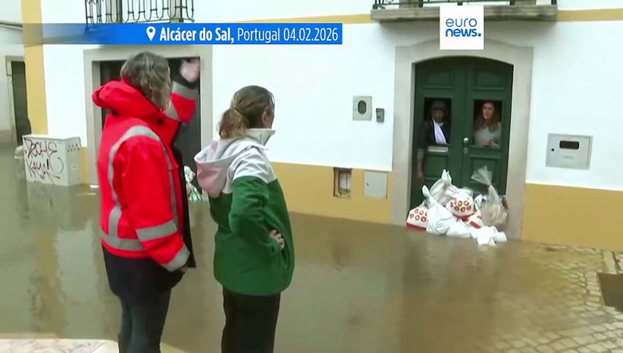 Al menos 1 muerto y miles de evacuados en Portugal y España por la tormenta Leonardo