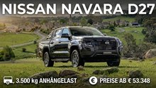 2026 Nissan Navara D27: Alle Infos zum neuen Dual Cab Pick-up