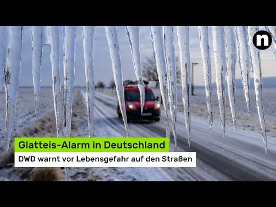 Winter-Chaos im Februar: Glatteis-Alarm in Deutschland - DWD warnt vor Lebensgefahr auf den Straßen