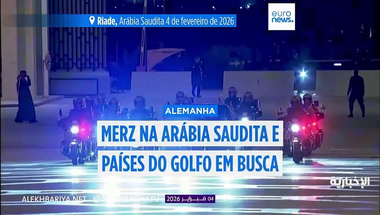 Merz começa na Arábia Saudita viagem pelos países do Golfo
