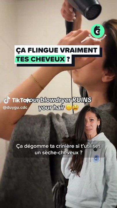 Ça flingue vraiment tes cheveux ?