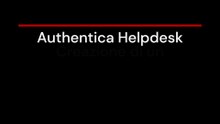 Helpdesk Authentica - Creazione Tickets