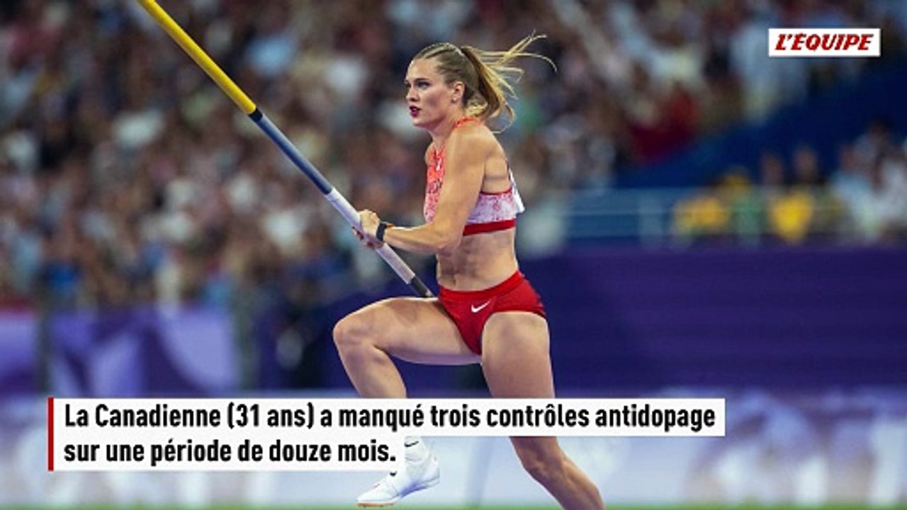 La perchiste Alysha Newman provisoirement suspendue pour manquement aux obligations de localisation - Athlé - Perche