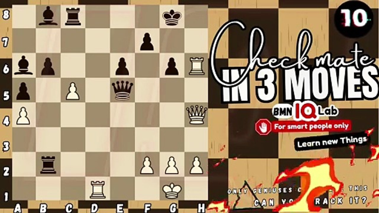 #ThinkAgainGenius 🔄😏 Can you checkmate in 3 moves? (P.66) (White to play)♟️