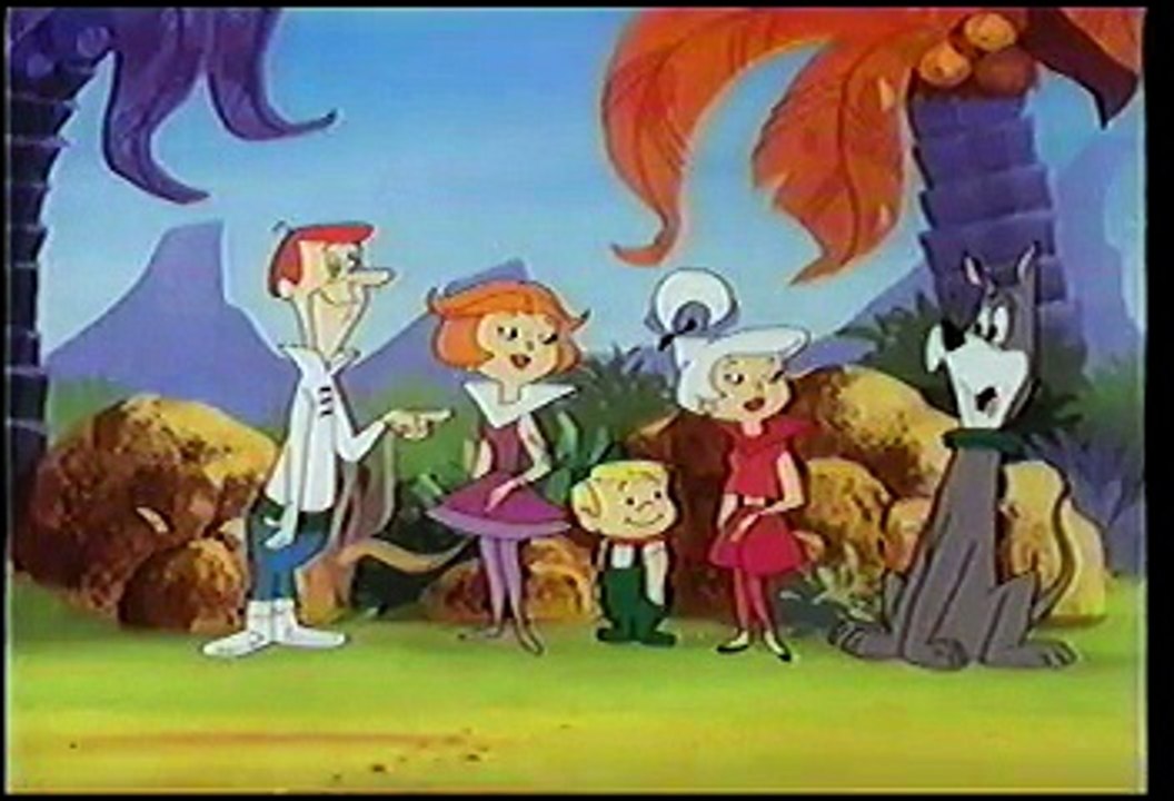 The Jetsons Meet The Flintstones: The Movie (Public Domain) | Futuristic Meets Stone Age Fun