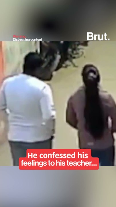 Student assaults teacher in broad daylight
