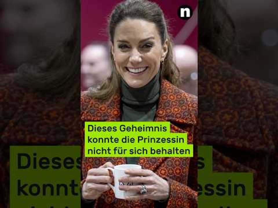Prinzessin Kate: Dieses Geheimnis konnte die Prinzessin von Wales nicht für sich behalten