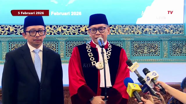 [FULL] Kata Hakim MK Adies Kadir dan Wamenkeu Juda Agung usai Dilantik Prabowo