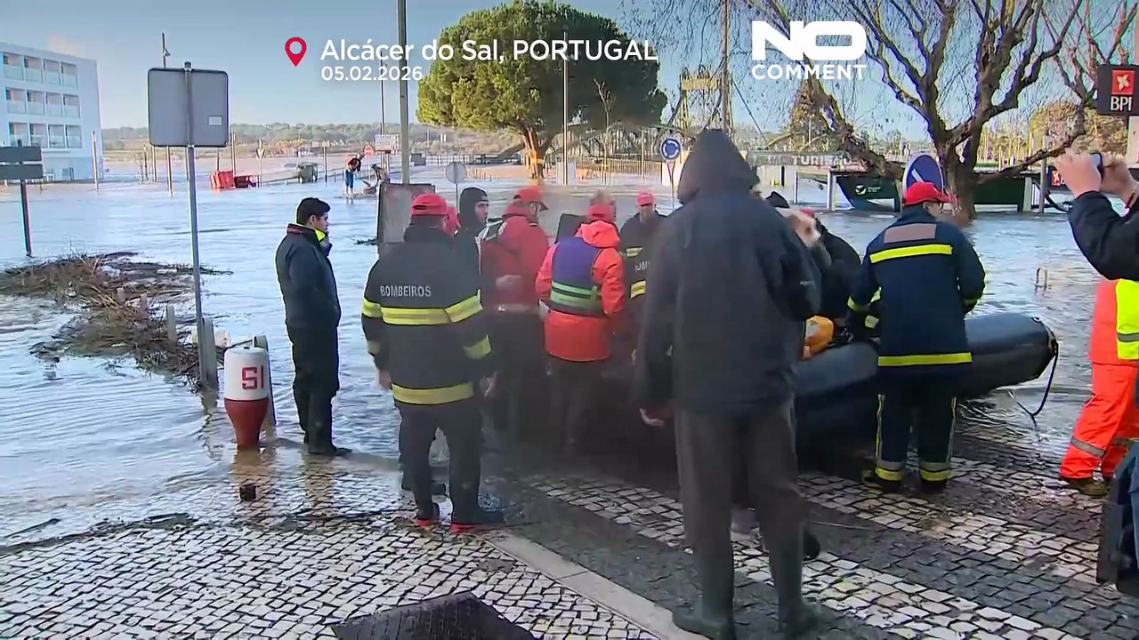 Portugal bangt: Sturm Leonardo löst neue Überschwemmungen aus