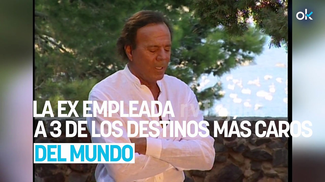 La ex empleada que viajó a 3 de los destinos más caros del mundo tras denunciar a Julio Iglesias trabaja como niñera en Bahamas