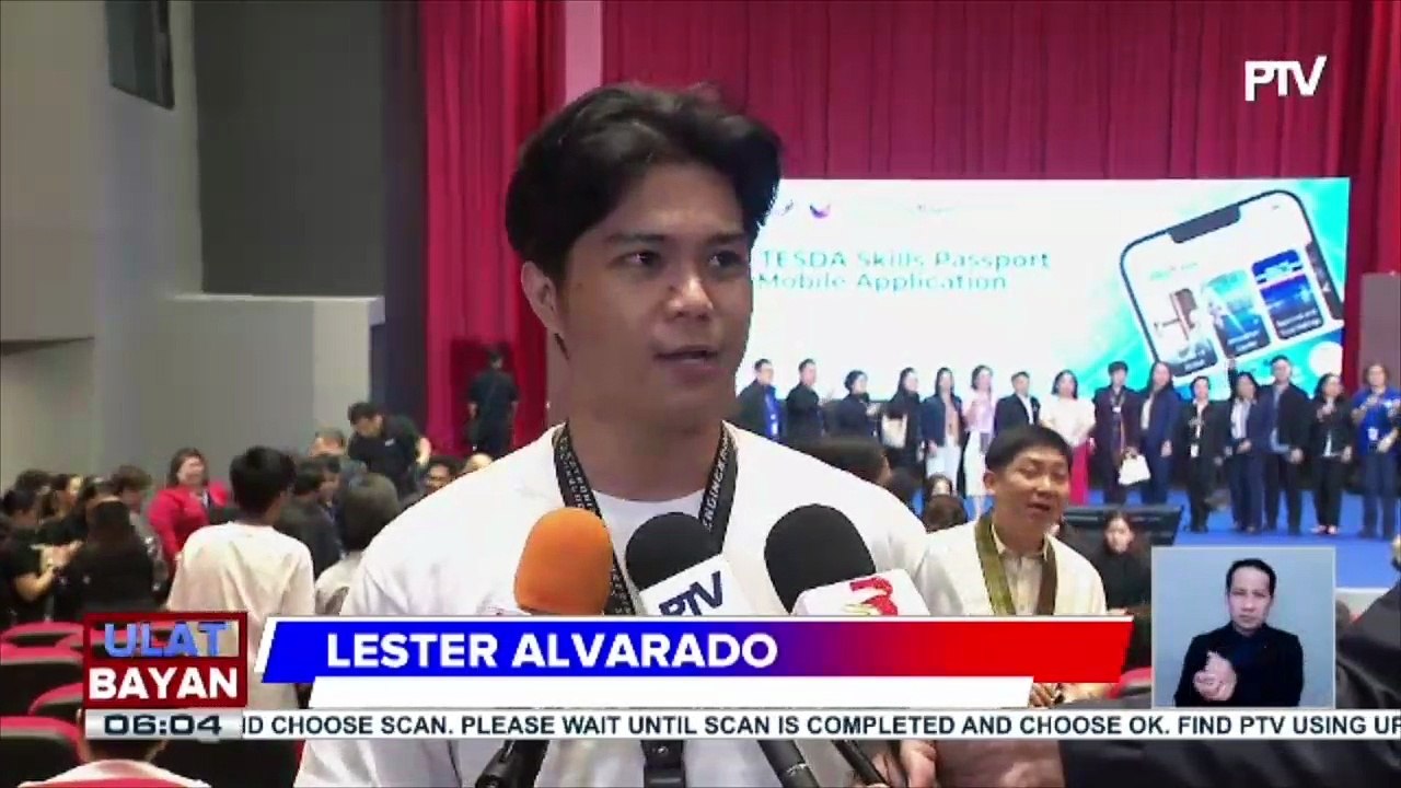 PBBM, pinangunahan ang paglulunsad ng TESDA Skills Passport Mobile app | ulat ni Kenneth Paciente