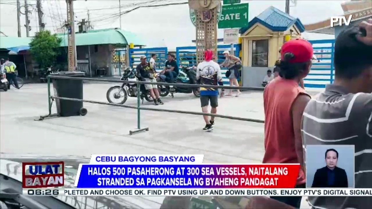 Halos 500 pasahero at 300 sea vessels, naitalan...