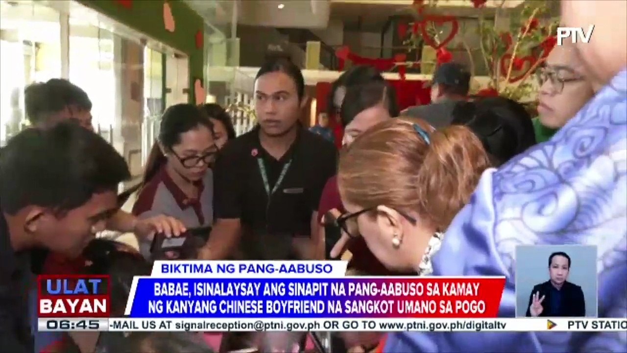 DCPO, agad na umaksyon para tulungan ang isang babae mula sa kamay ng kanyang Chinese national boyfriend na sangkot umano sa POGO | ulat ni Regine Lanuza ng PTV Davao