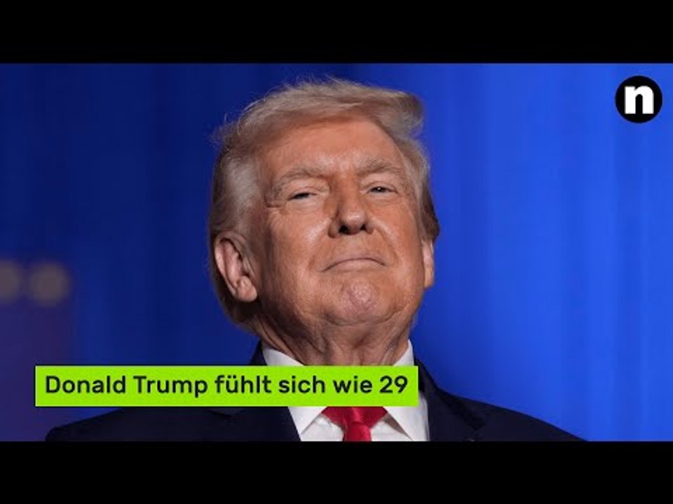 Prahlerei im TV - Donald Trumpfühlt sich wie 29