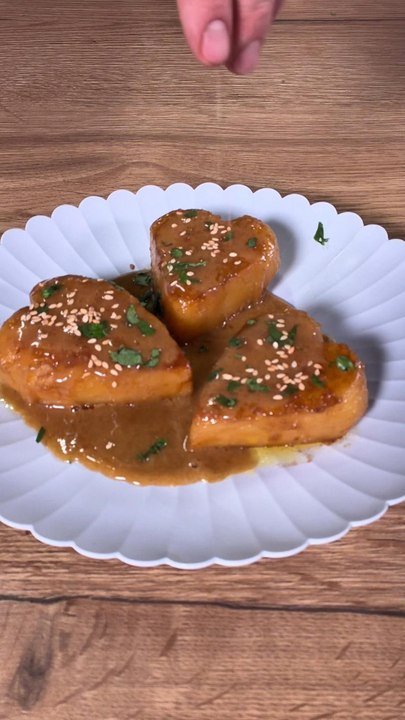 Pommes de terres qui font fondre le coeur