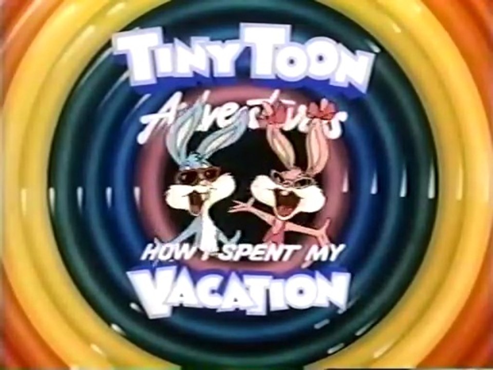 Tiny Toon Adventures How I Spent My Vacation VHS
