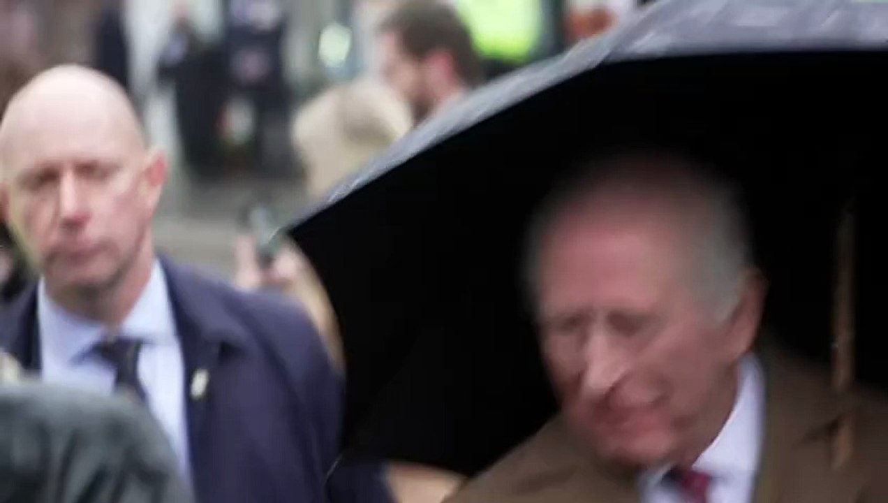King Charles heckled with questions about Epstein