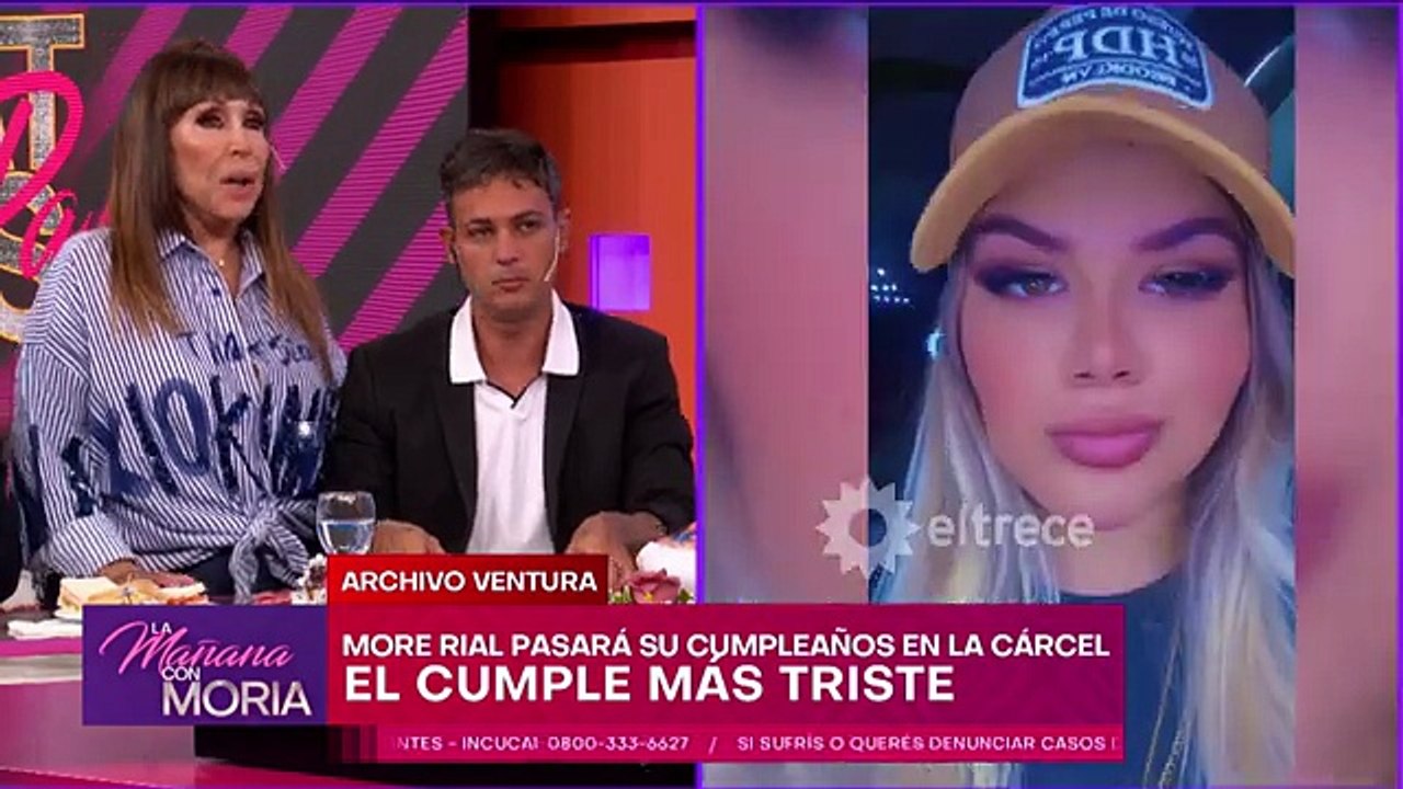 Con quien pasará Morena Rial su primer y triste cumpleaños en la cárcel: "El único..."