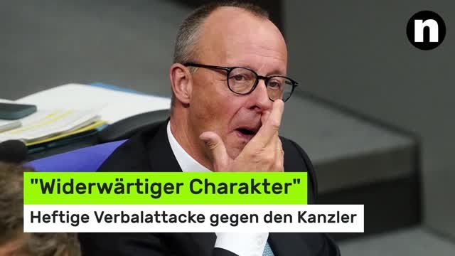 Friedrich Merz: Heftige Verbalattacke gegen den Kanzler: Widerwärtiger Charakter