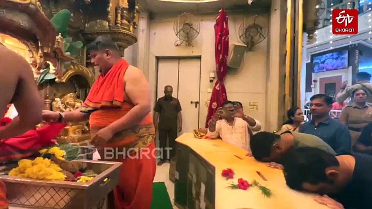 Gautam Gambhir Visits Siddhivinayak Temple Ahead Of ICC T20 World Cup