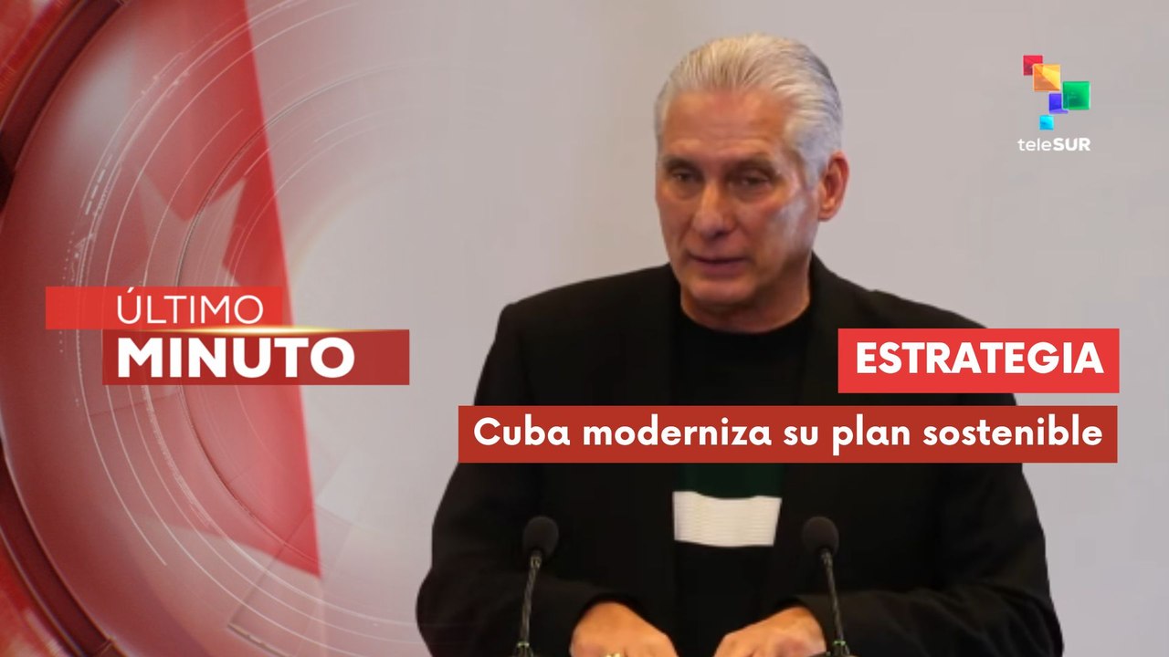 Díaz-Canel: Cuba apuesta por energía renovable en medio de bloqueo