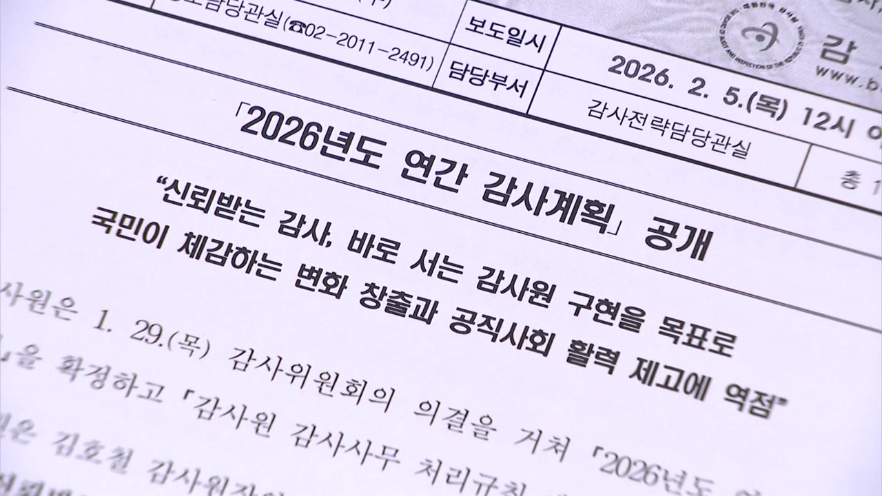 감사원, YTN 매각·용산 대통령실 사우나 감사 예고 / YTN