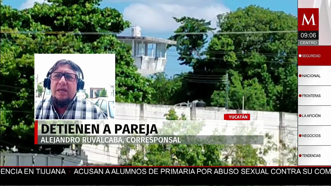 Detienen a pareja por presunto narcomenudeo en Mérida, Yucatán