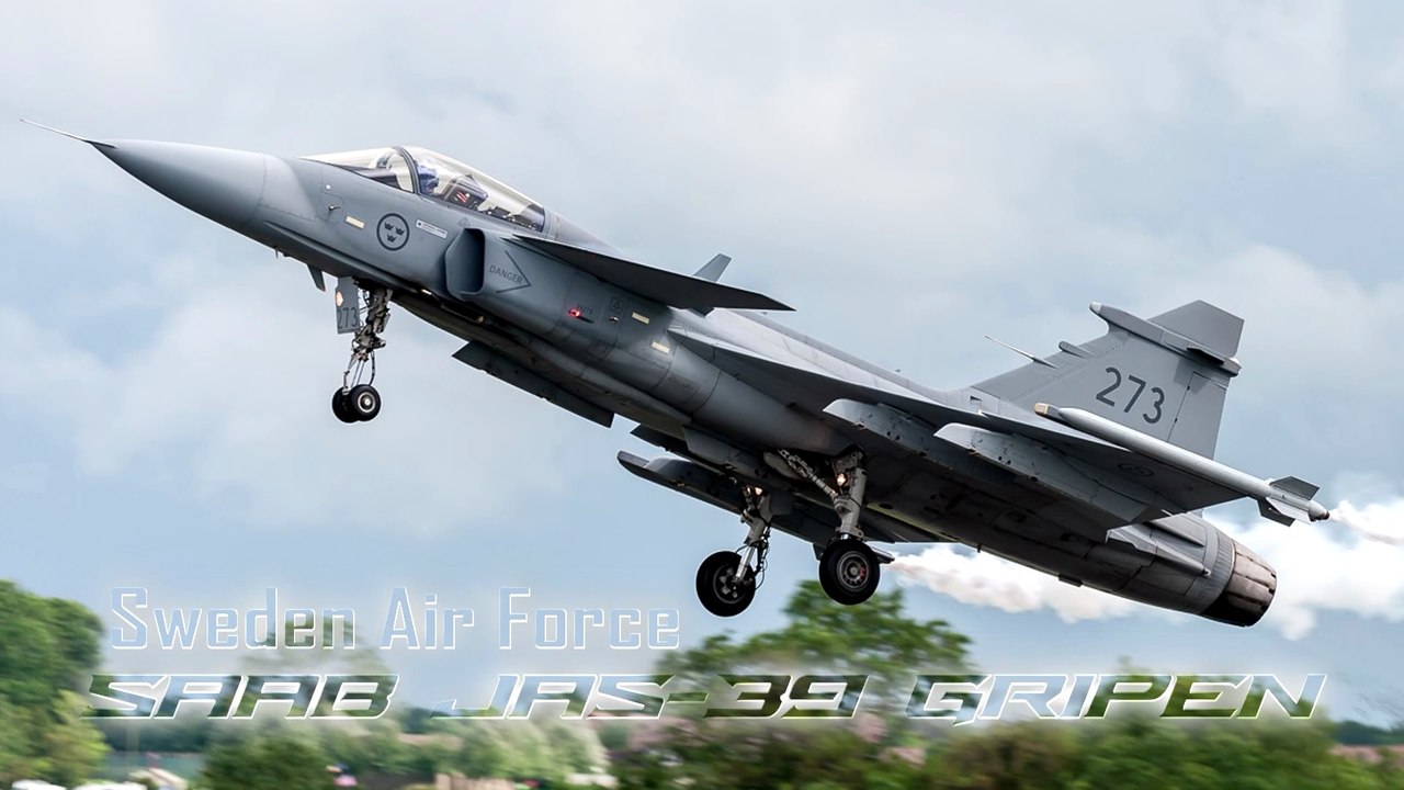 JAS-39 GRIPEN Swedish Air Force 💥RIAT💥