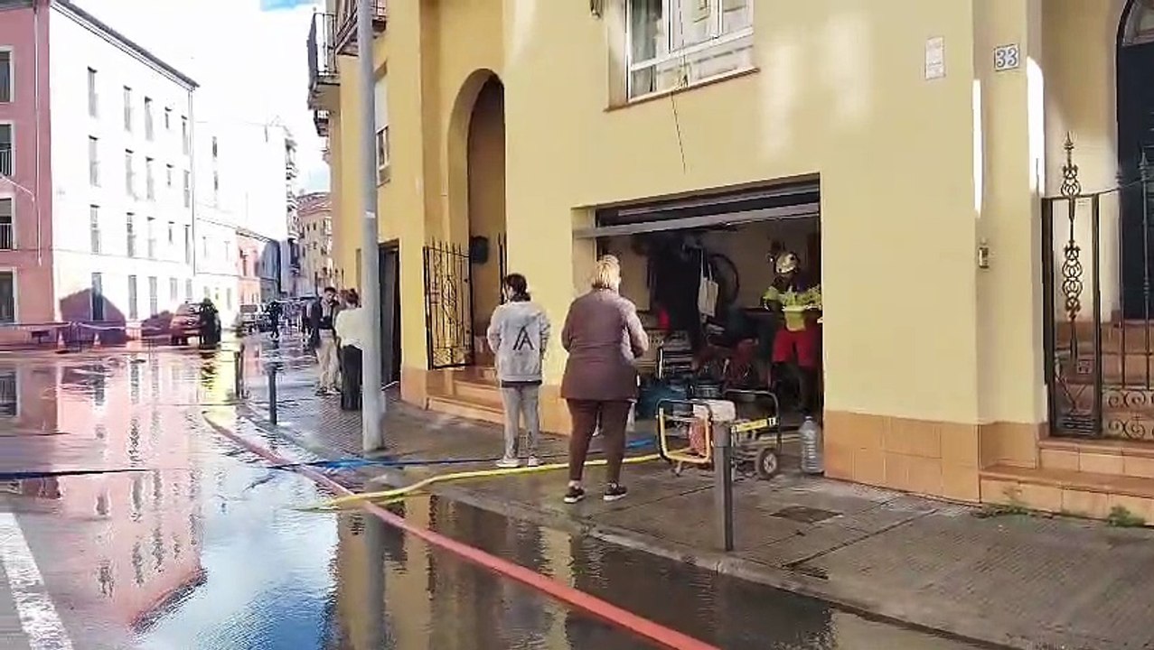 Bomberos en Ronda Sur