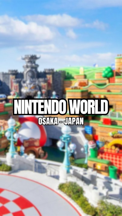 Super Nintendo World - Osaka, Japan 🇯🇵