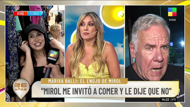 Marixa Balli reveló el real motivo por el que Esteban Mirol la atacó: Quedó sensible porque...
