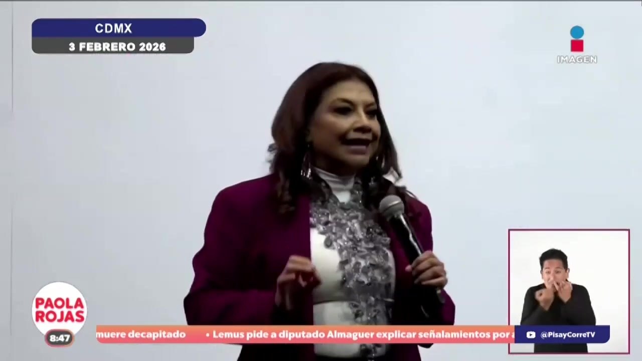 Clara Brugada niega pedir pacto de silencia a medios | DPC con Paola Rojas