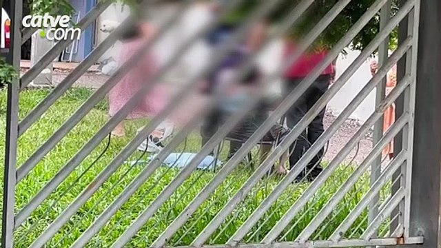 Incêndio em máquina de trabalho assusta moradora no Jardim Quebec, em Cascavel