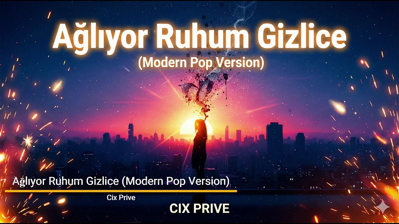 Ağlıyor Ruhum Gizlice (Modern Pop Version) Official Music Video  by Cix Prive