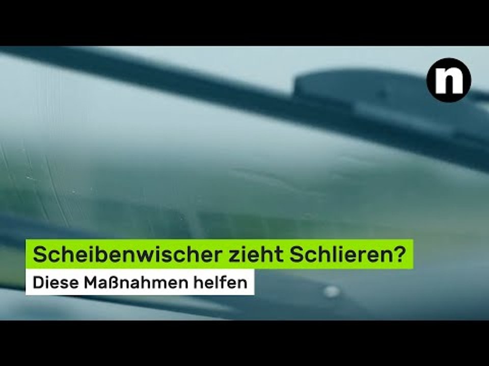Wieder klare Sicht: Scheibenwischer zieht Schlieren? Diese Maßnahmen helfen