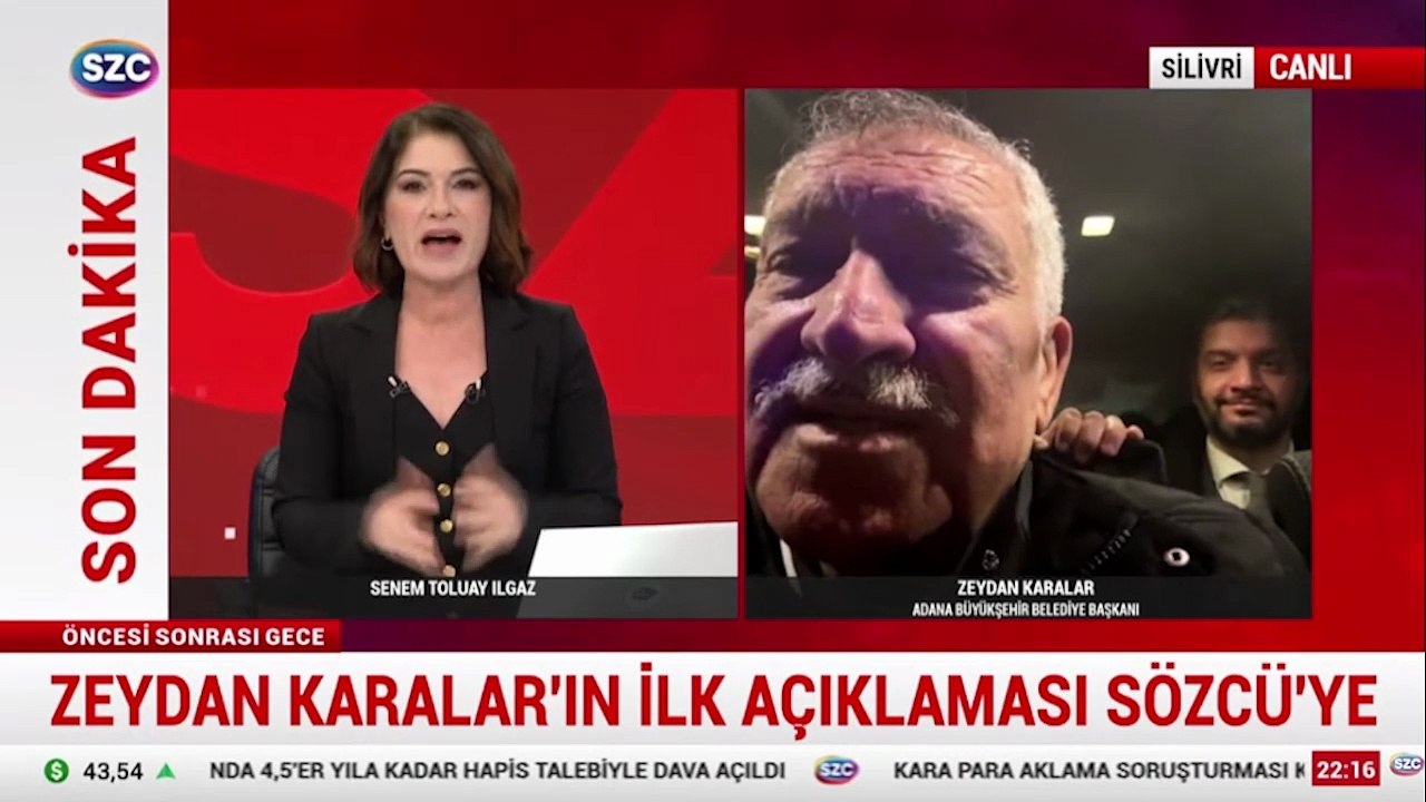 Zeydan Karalar, eşiyle Sözcü TV'de buluştu