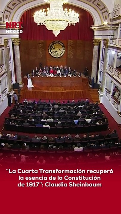 Claudia Sheinbaum resaltó que, con la Cuarta Transformación, se recuperó la esencia de la Constitución