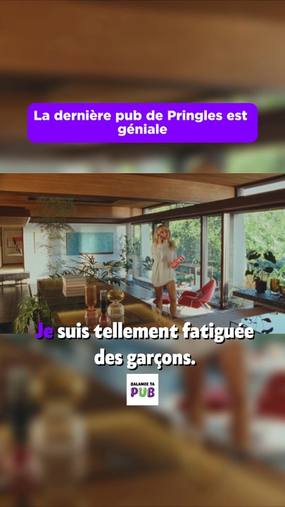 La pub de pringles est hilarante 🤣