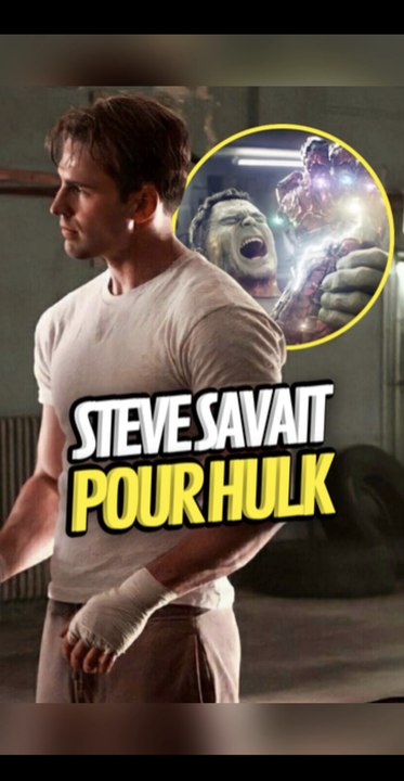 Steve a compris directement… #avengersendgame #captainamerica #marvel #onregardequoi #hulk
