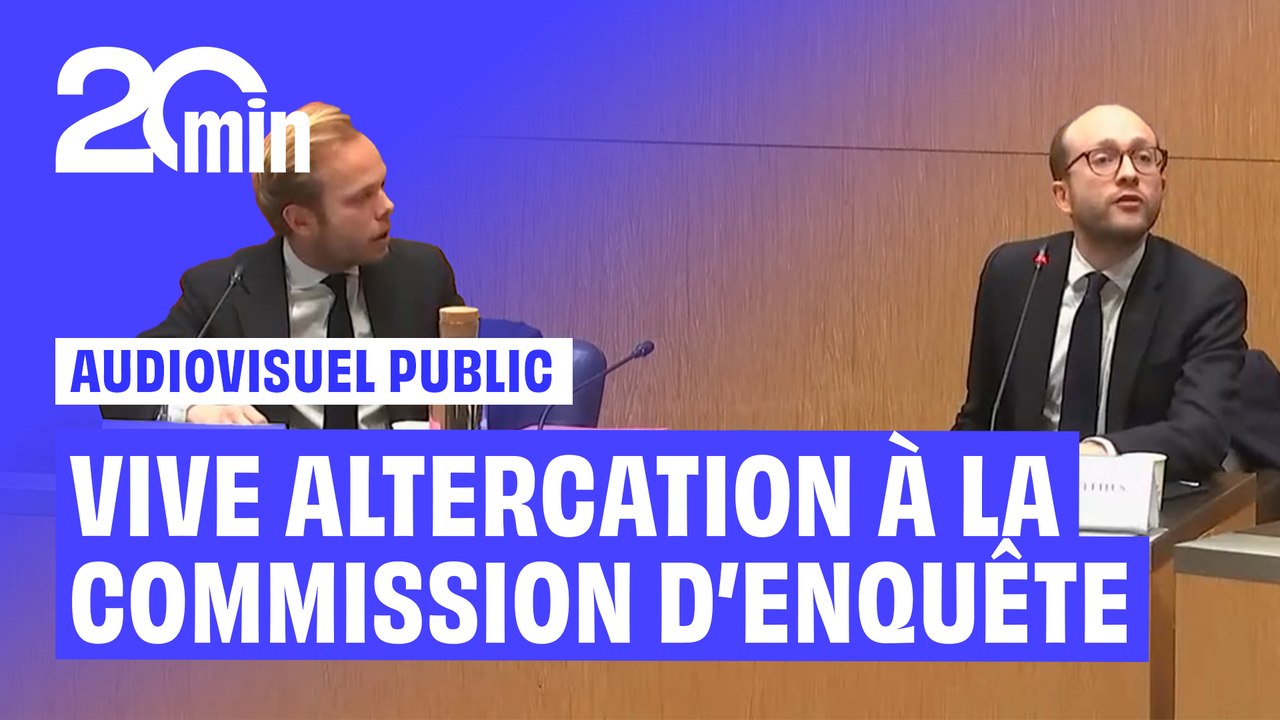 Vive altercation à la commission d'enquête de l'Assemblée nationale sur l'audiovisuel public