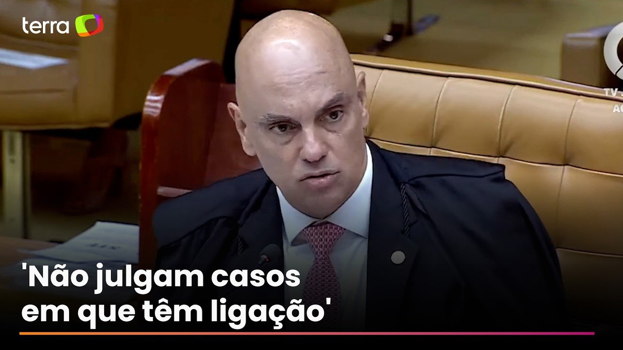 Moraes afirma que magistrados não podem julgar processos que tenham advogado da família