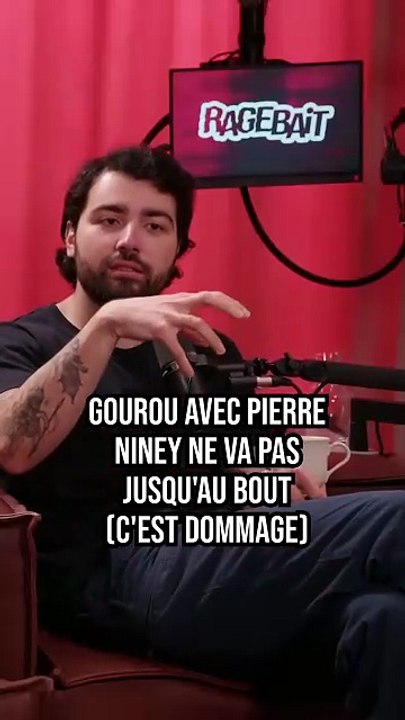 - GOUROU avec Pierre Niney ne va jamais au bout