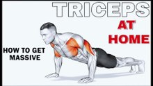 How to Get Massive Triceps at Home: No-Equipment Arm Growth Workout