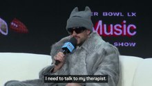 'Need to talk to my therapist' - Bad Bunny on Super Bowl halftime show preparation