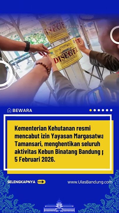 Bandung Zoo Masuk Babak Baru, Seleksi Terbuka Pengelola Profesional Dibuka 3 Bulan