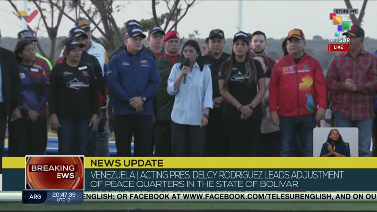 Delcy Rodriguez | “That Venezuela be free, sovereign and independent”