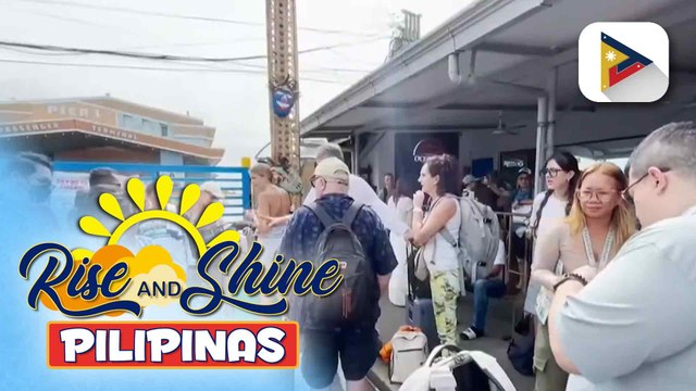 Halos 500 pasahero at 300 sea vessels, stranded sa mga pantalan sa Central Visayas bunsod ng Bagyong #BasyangPH | ulat ni Jessee Atienza ng PTV Cebu