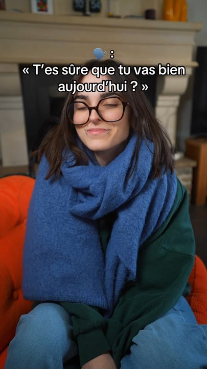 T’es sûre que tu vas bien aujourd’hui ? ❤️‍ #confiance #psychologie #prevention #pourtoi #santementale